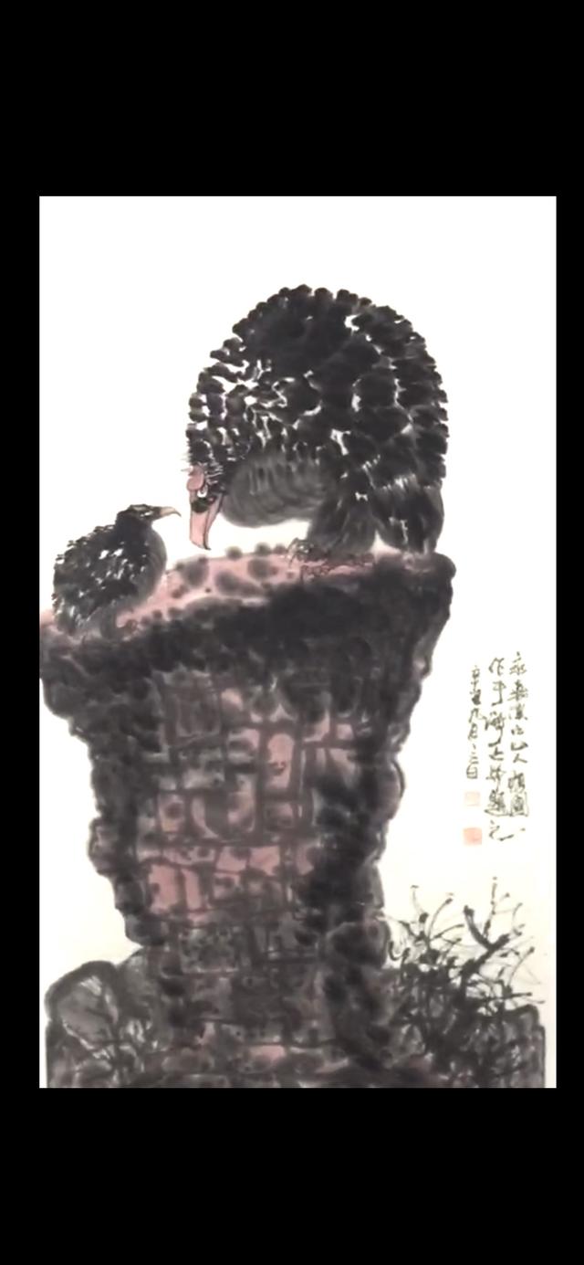 鹰画得最好的画家，书画双绝久负盛名