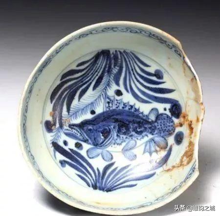 真品元青花瓷器底部特点，元青花瓷底足辨识