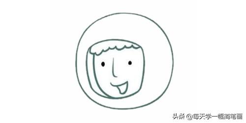 飞行员的画法简笔画，10种职业人物简笔画