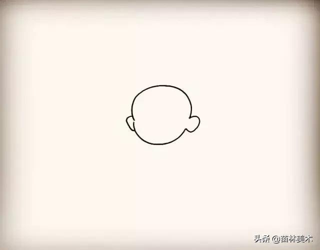 简笔画入门10张，一组零基础学员荷花简笔画作品