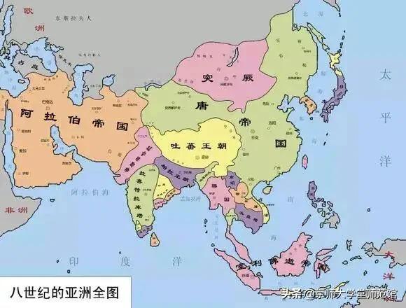 唐朝疆域与现在对比，国力最鼎盛时期疆域不一定最大