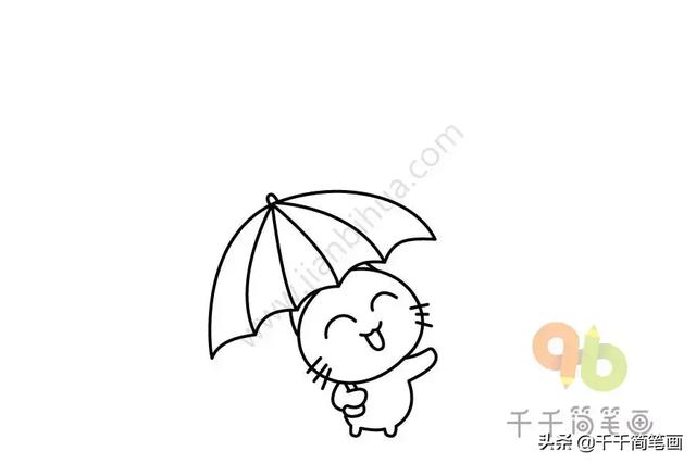 节日主题简笔画，元旦节简单简笔画教程