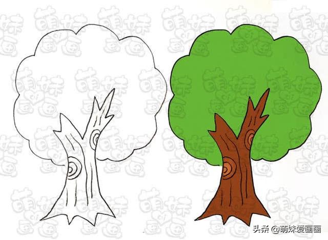 春天来了儿童画，春天主题素材简笔画大全（春天来了儿童画简笔画横版）