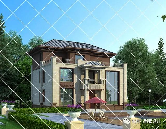 农村小别墅图片大全，100套乡村别墅图纸大全大图
