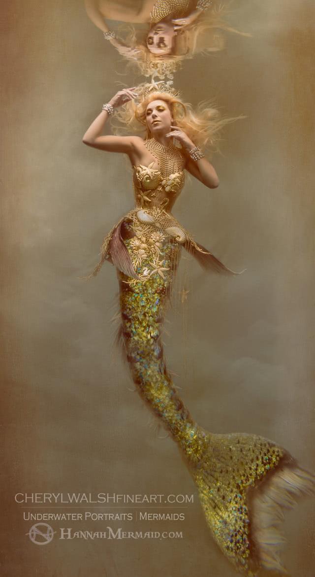 迄今为止最真实的美人鱼画面，看过那么多水下美人鱼