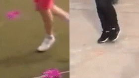 现在小学生如何跳皮筋，小时候皮筋一定跳得很好吧