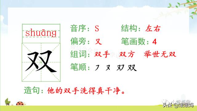 小学一年级语文下册识字2姓氏歌，最好听的语文，《姓氏歌》