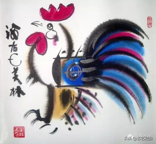 国画大写意人物画欣赏，写意人物画 ， 巫卫东