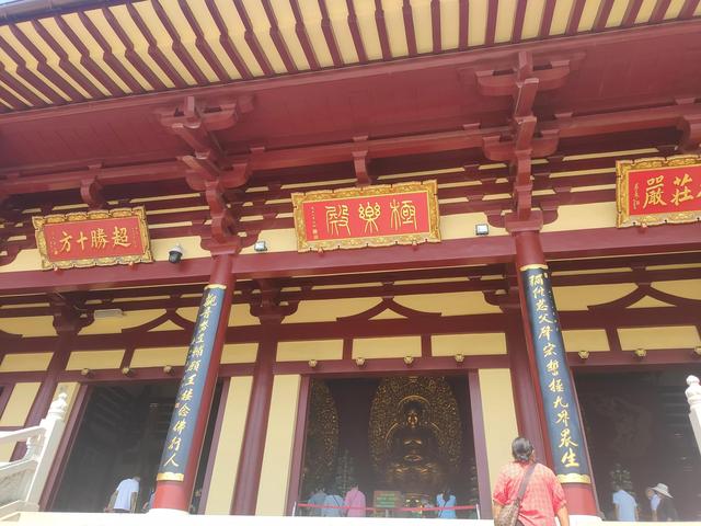 江西东林大佛旅游讲解，高48米全身贴金的东林大佛
