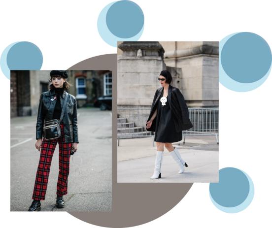 港风酷飒穿搭，一眼就爱上的复古港风穿搭