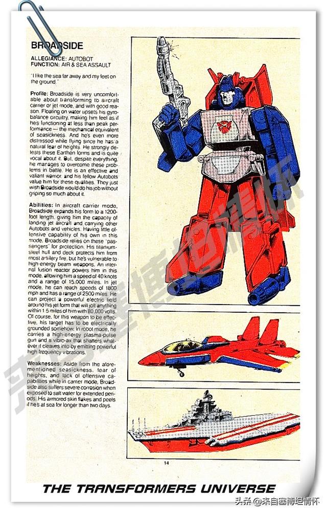 变形金刚g1动画人物图鉴大全，盘点变形金刚G1动画里的那些