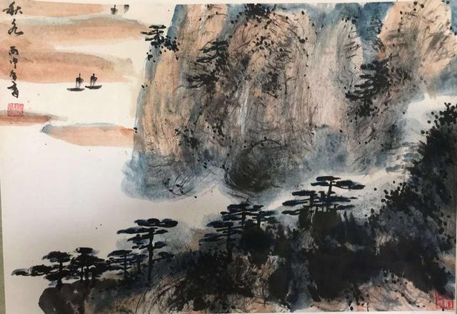 邵晓峰山水画欣赏，横看成岭侧成峰