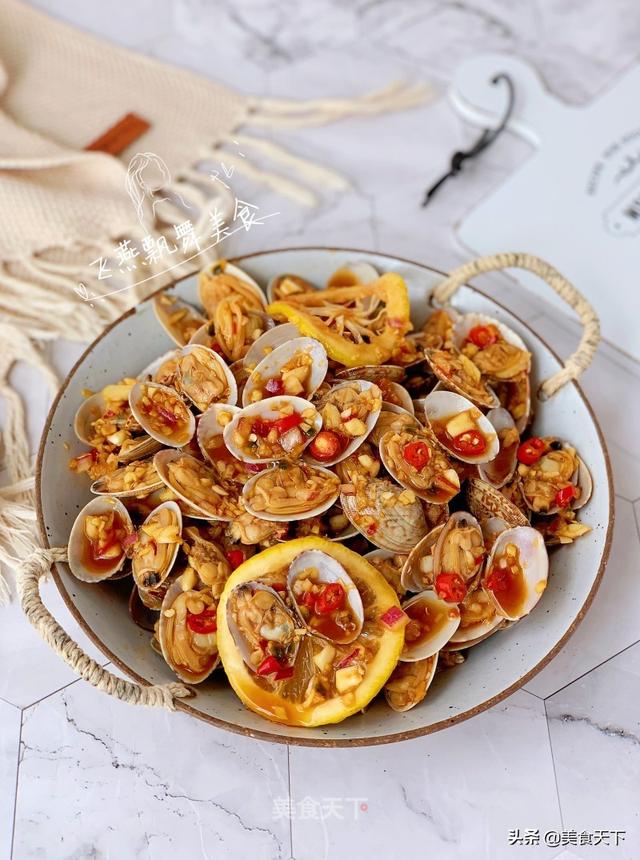 花蛤怎么炒又嫩又香，10分钟上桌鲜美滑嫩