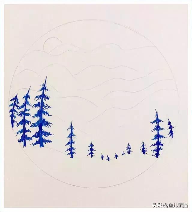 简单入门钢笔画，看就会的超级简单的钢笔画