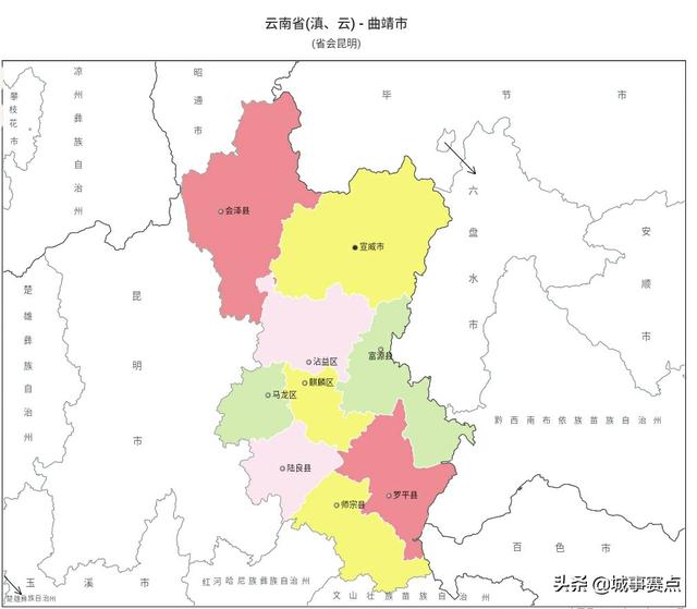 云南地级市有几个县级市，云南省17个县级市完整名单