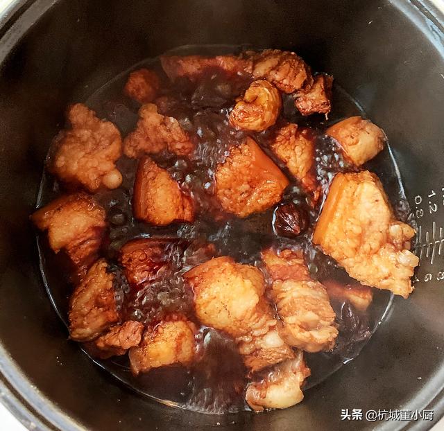 红烧肉的正确做法电饭煲，你用过电饭锅做红烧肉吗