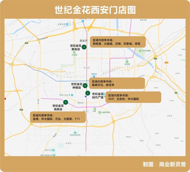 西安世纪金花现在怎么样，曾缔造金花帝国年入50亿