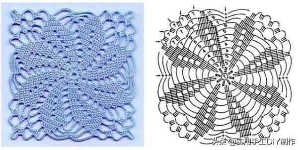 钩针披肩编织教程简单好看，钩法简单还超级好看