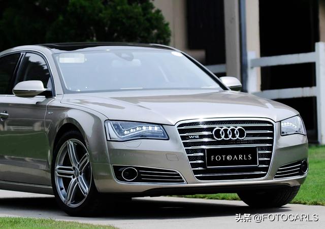 奥迪a8lw12，全新奥迪a8lw12评测（网友：看着比奔驰S气场足）