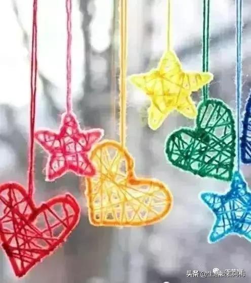 适合小孩的毛线手工，毛线小手工合集