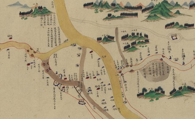 山东河南交界处，明清对峙地图（是怎样从小县变为大县的）