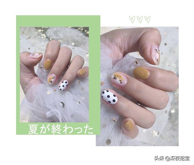 超级显白的基础款美甲，显白显嫩的美甲来一波儿~