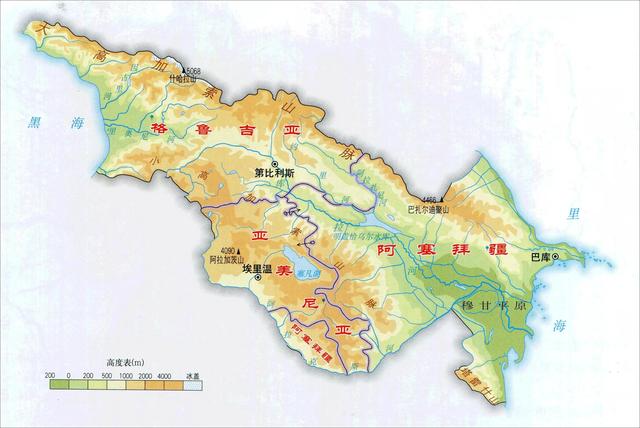 全套高清地图之亚洲各国，全球各国地图全图高清版大图