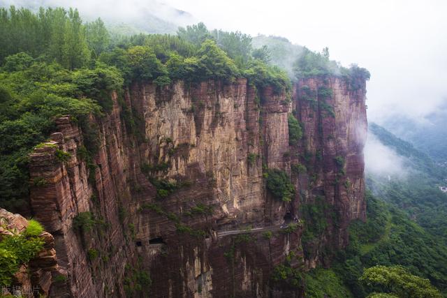 最险的太行山挂壁公路，南太行最著名的4大挂壁公路