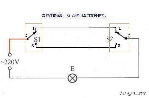 三开单控开关怎么接线，三开单控开关接线图详解