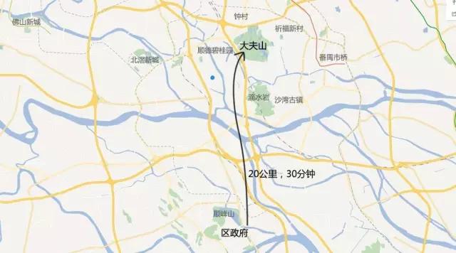 广州大夫山在哪，广州番禺-大夫山