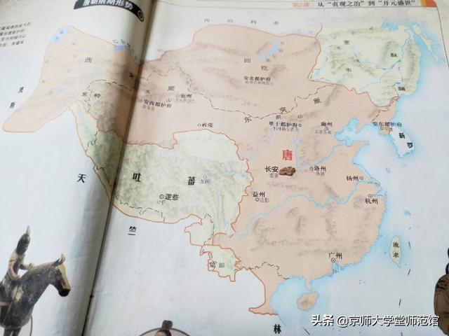 唐朝疆域与现在对比，国力最鼎盛时期疆域不一定最大