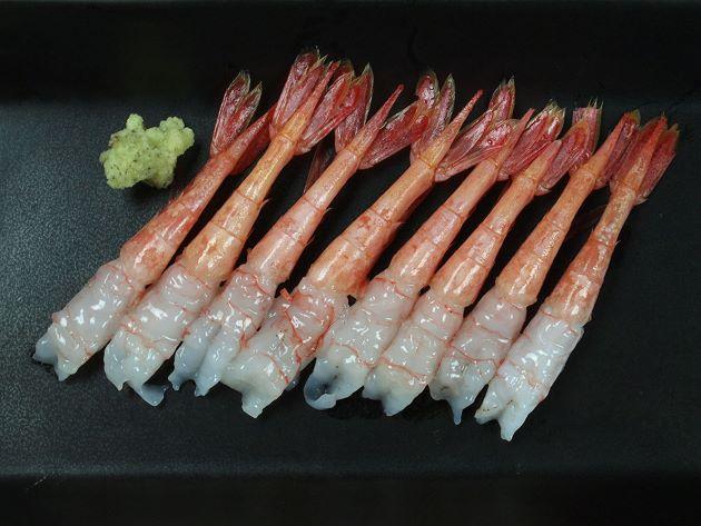 日式料理虾刺身，日本有名的刺身，你喜欢哪一个