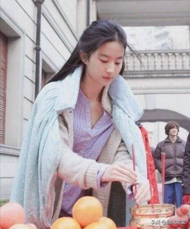 刘亦菲真正素颜照，刘亦菲素颜有多强