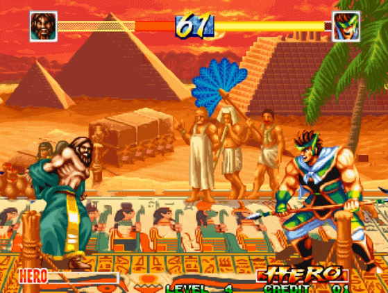 街机游戏中那些无法直视的必杀技，拳皇八神庵的技能