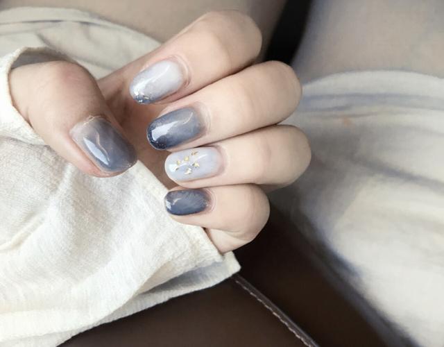 自然的猫眼美甲，超闪的猫眼美甲，美爆了！