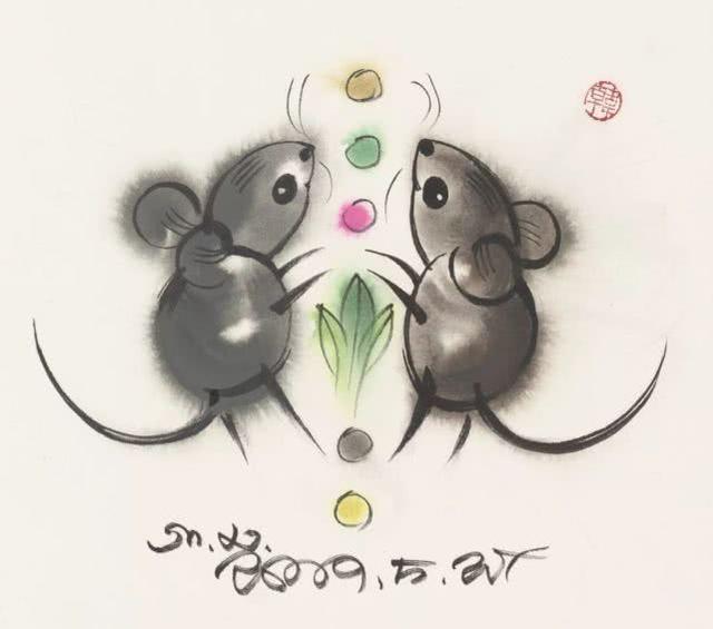 大年初一金鼠送福，金鼠送福年味浓