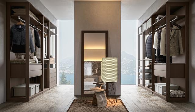 时尚轻奢衣柜设计，意大利高端衣柜品牌Veneran衣帽间高清大图赏析
