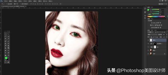 万圣节高级妆容教程，PS万圣节妆容