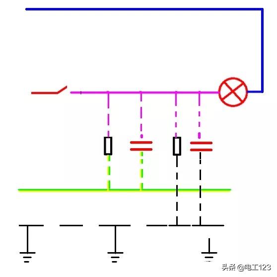 led灯关掉开关后还微亮怎么解决，led灯关掉开关后还亮怎么解决