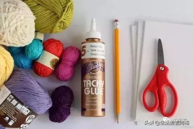 适合小孩的毛线手工，毛线小手工合集