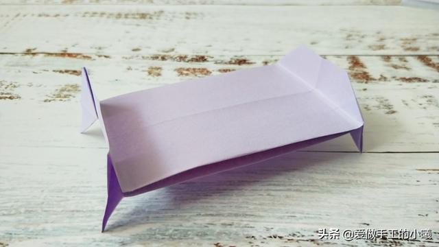 手工折纸小床教程，简单小床折纸教程