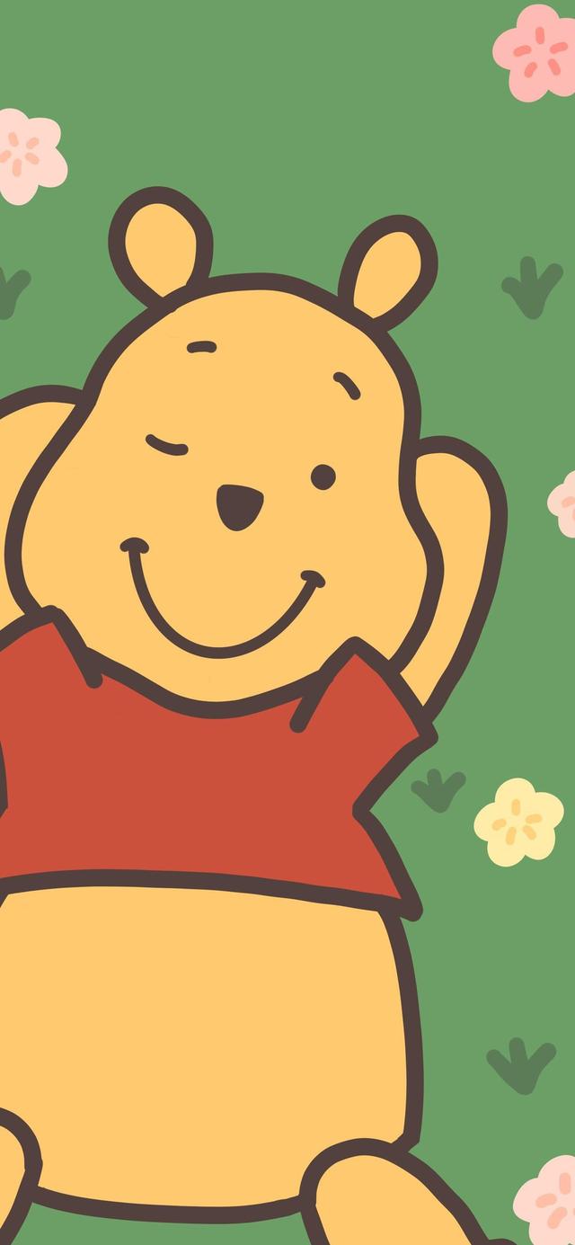小熊维尼可爱壁纸，可爱动漫‖小熊维尼壁纸