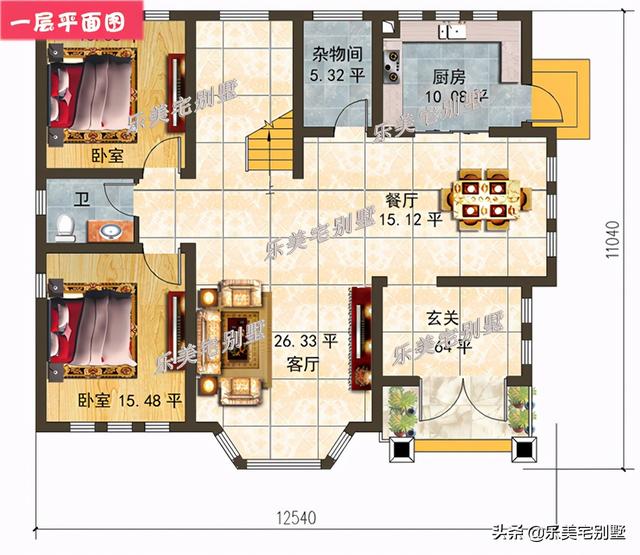 二层半农村自建房图片，二层半农村自建房外观设计（广西农村二层半自建房）