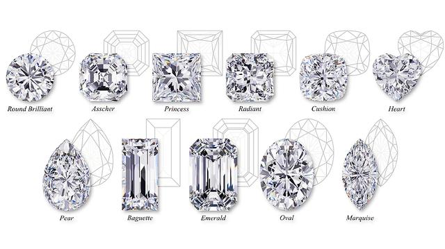 西安钻戒价格表，公主方钻石和垫形钻石比较