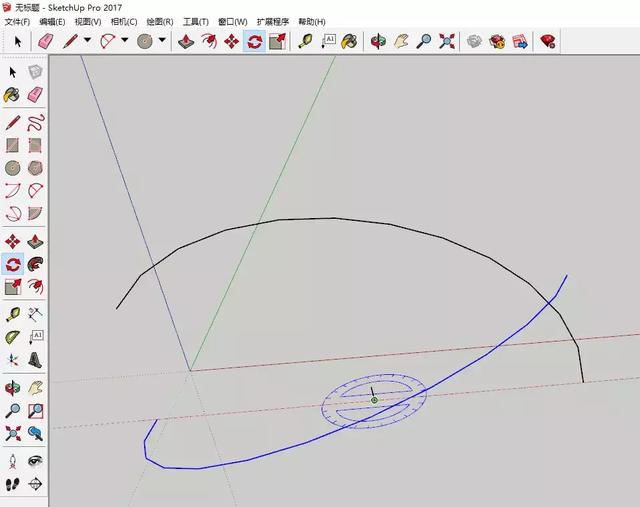 su怎么画曲线，su中怎么画平滑的曲线