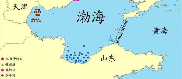 渤海为什么属于内海，渤海海峡宽达57海里