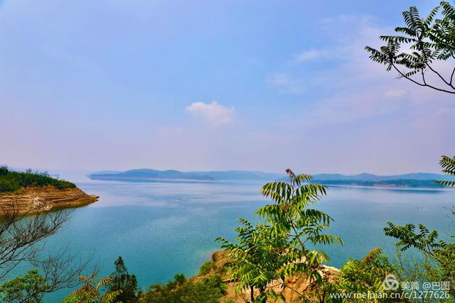 李庄黄河大堤风景区，黄河边青山绿水