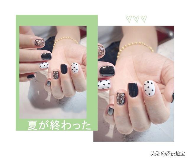 超级显白的基础款美甲，显白显嫩的美甲来一波儿~