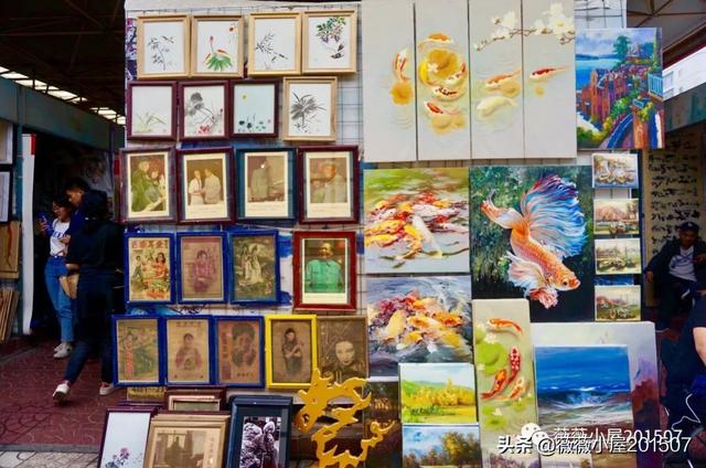 帝都潘家园市场，城市漫步潘家园