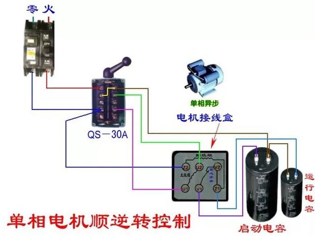 实物电工接线电路图大全简单，80多个电工实物接线图